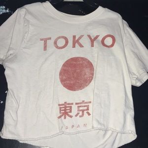 TOKYO JAPAN CROP TOP